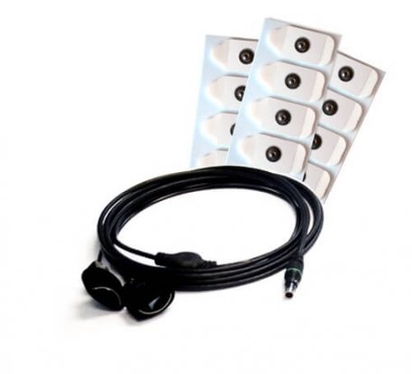 7-Foot EDA Cable with Electrodes for LX6-S